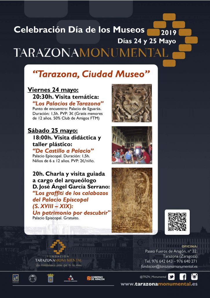 Agenda Cultural Fundación Tarazona Monumental Mayo 2019