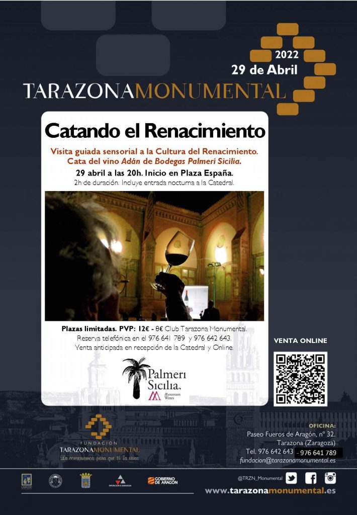 Catando el Renacimiento 29 abril 2022 Tarazona