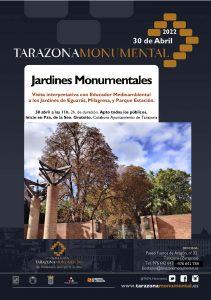 Visita Jardines Monumentales Tarazona 30 abril 2022
